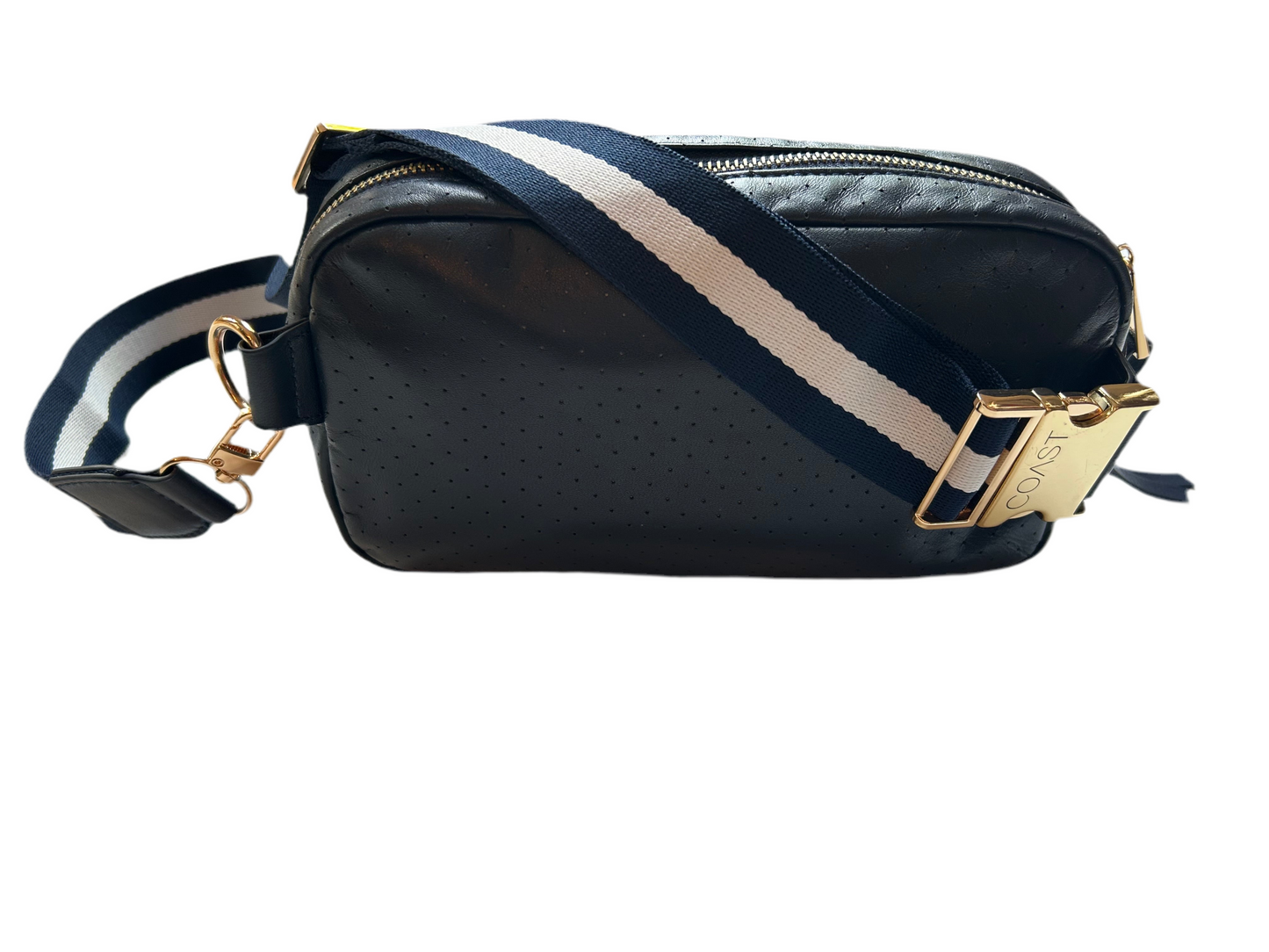 Crossbody Strap-Naval/White 3 Stripe