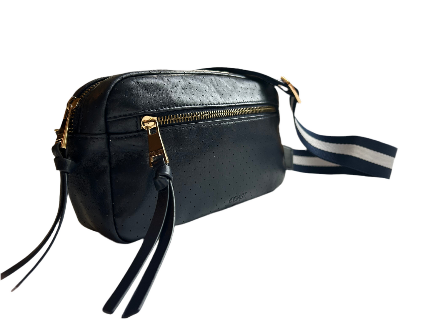 Crossbody Strap-Naval/White 3 Stripe