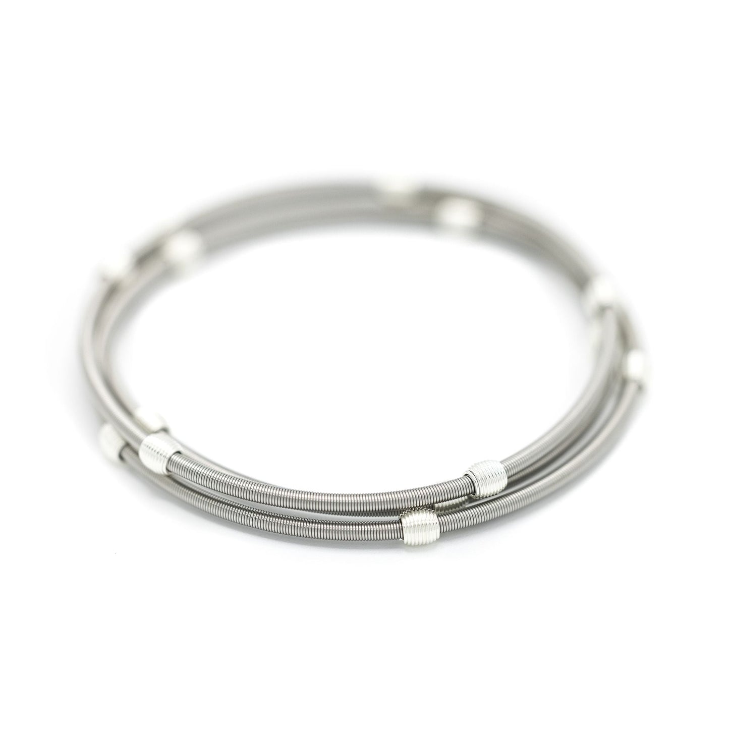 Stainless Steel  Beaded DIA Bracelets