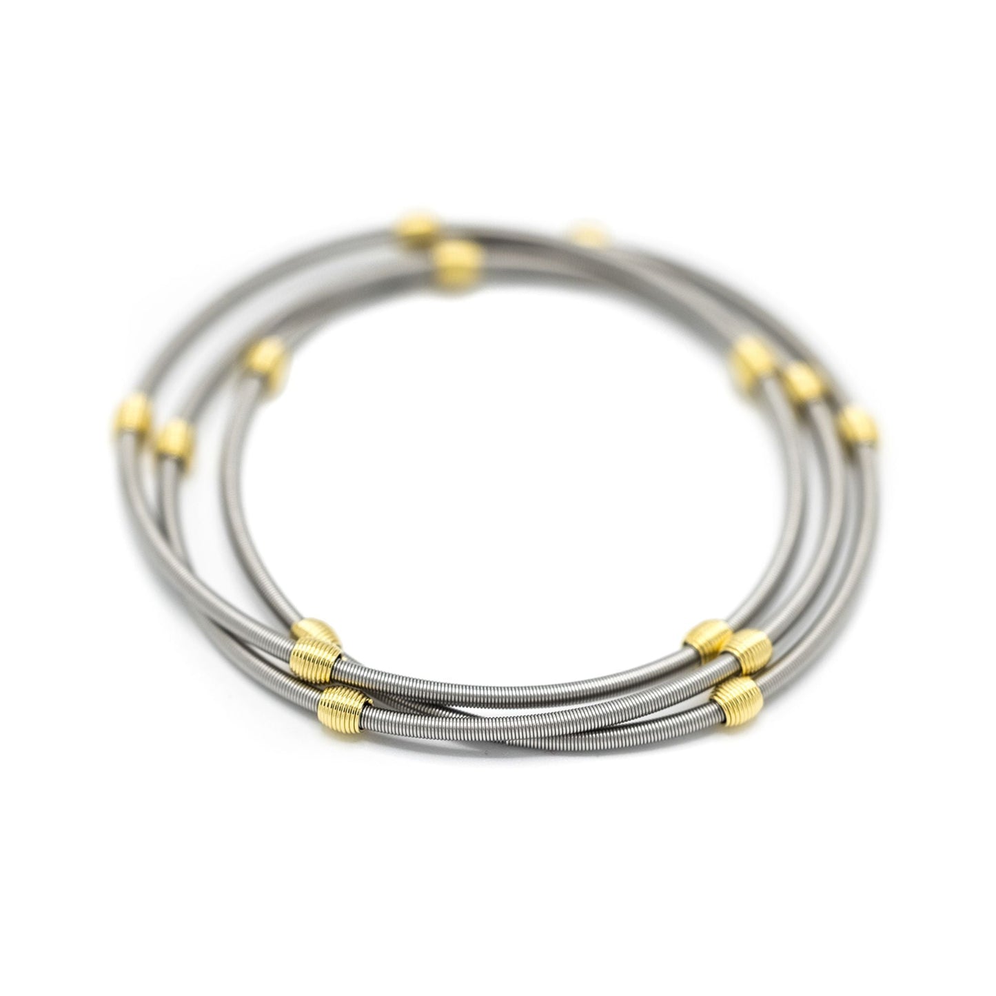 Stainless Steel  Beaded DIA Bracelets