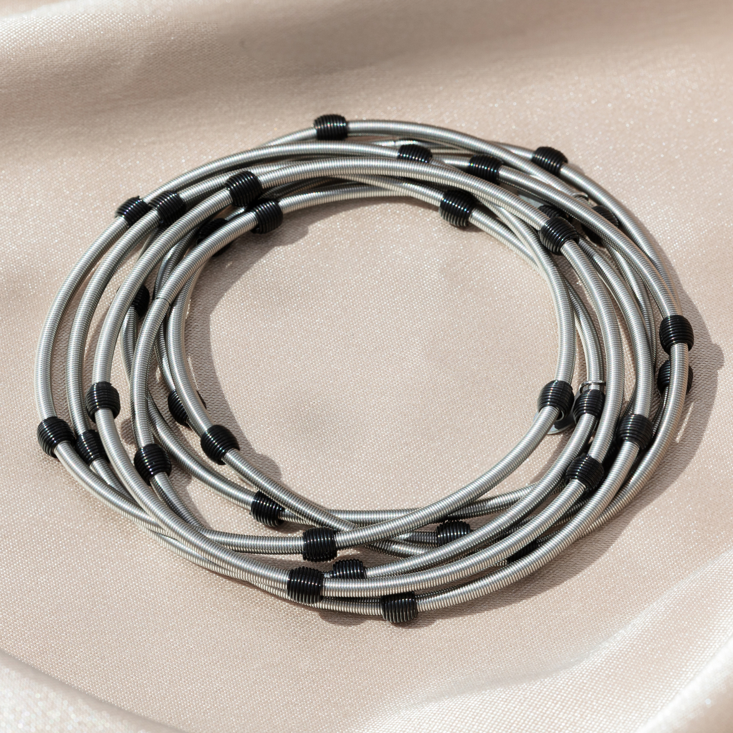 Stainless Steel  Beaded DIA Bracelets