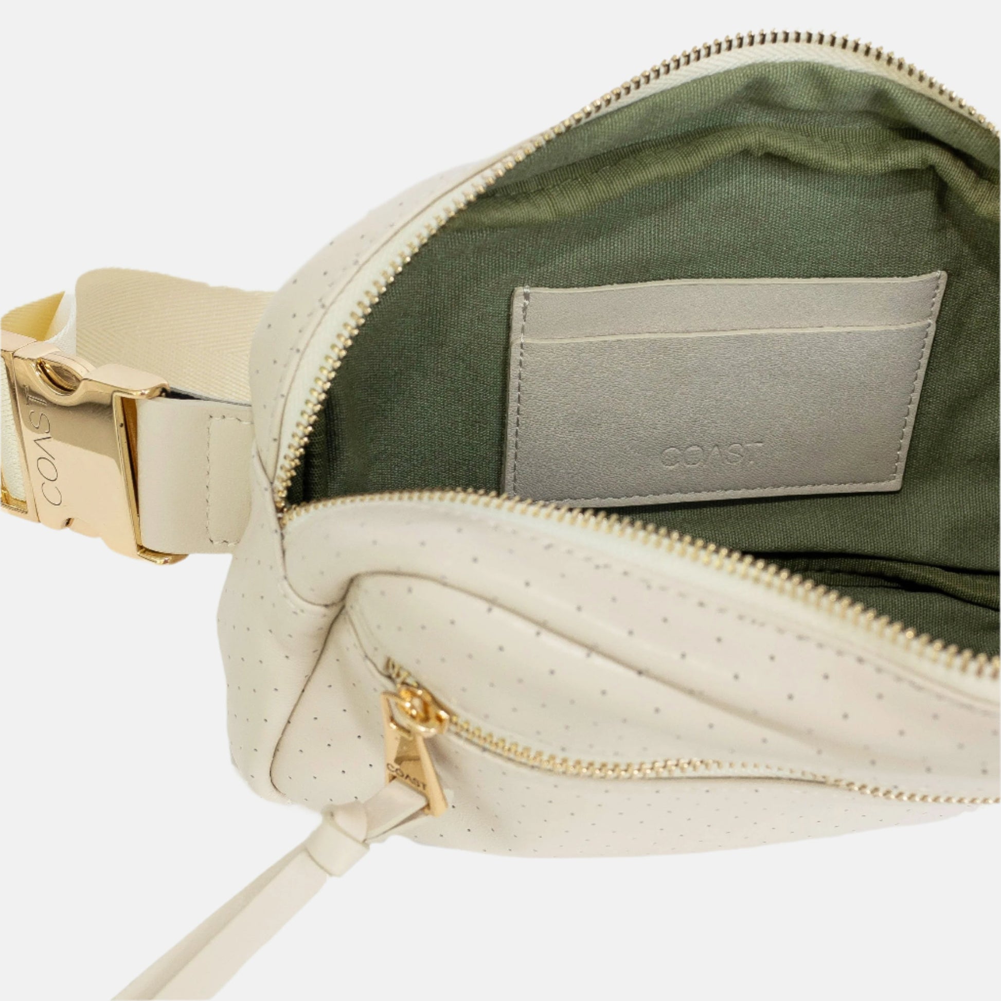 black leather backpack gold cross keeva Hampton Crossbody – COAST